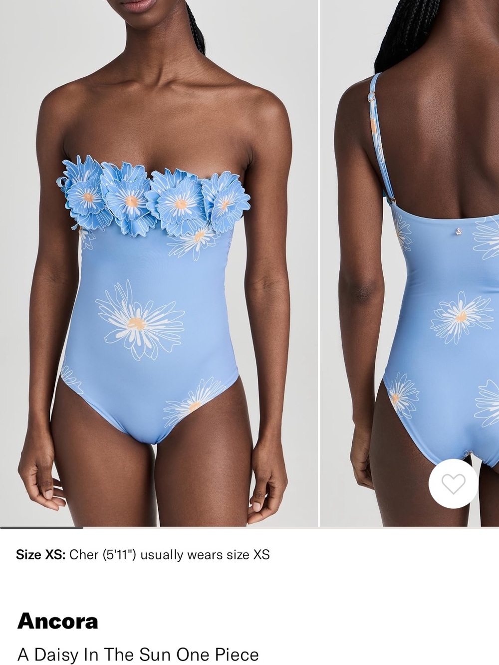 Ancora 'Daisy in the Sun' Kids One-Piece Swimsuit - Light Blue